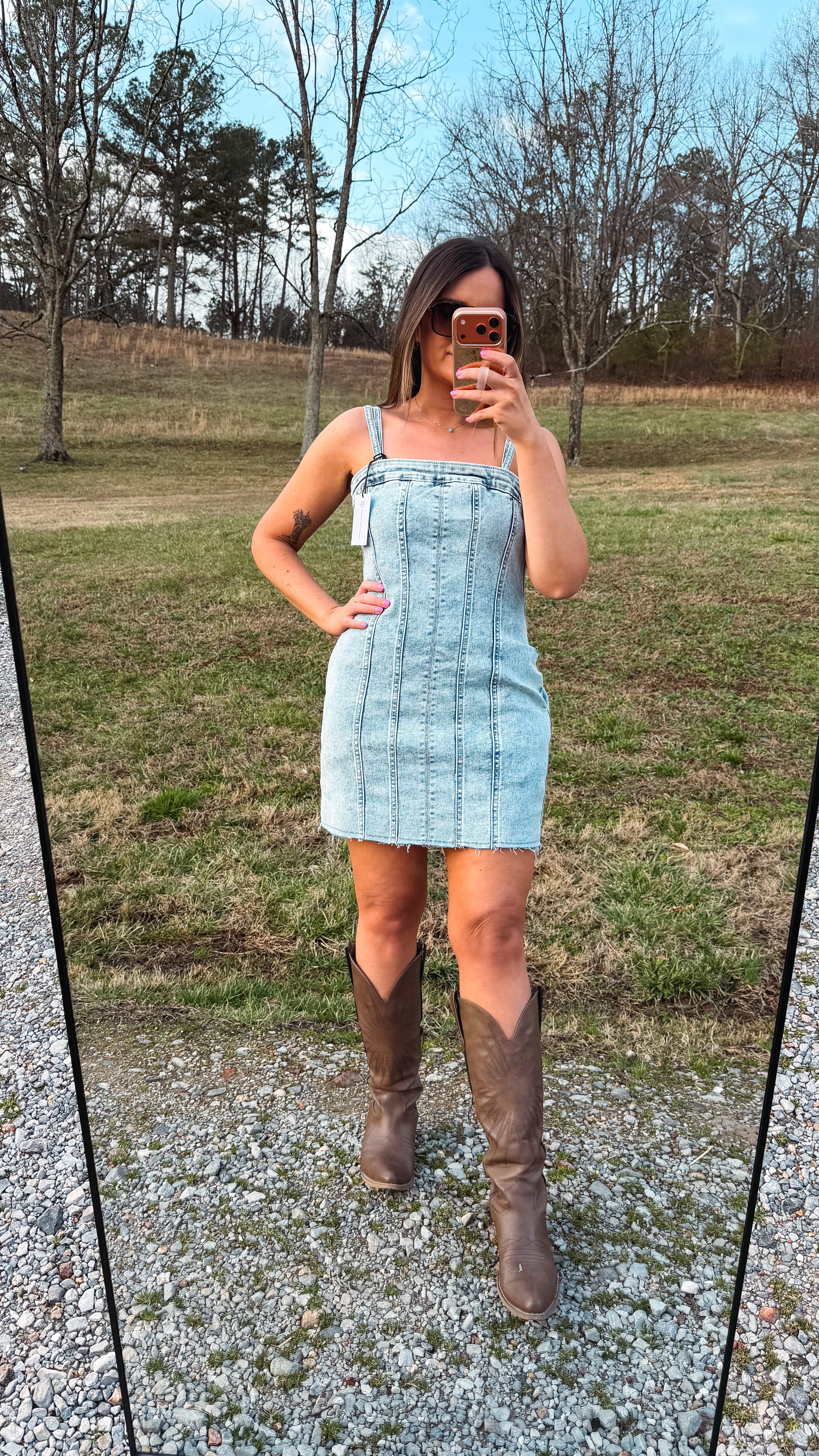 The Country Mile Denim Dress