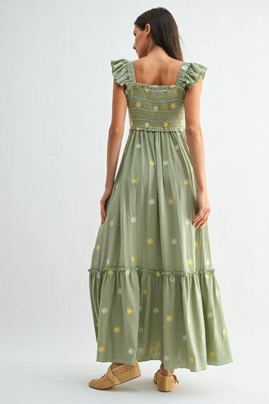 Country Meadow Maxi Dress