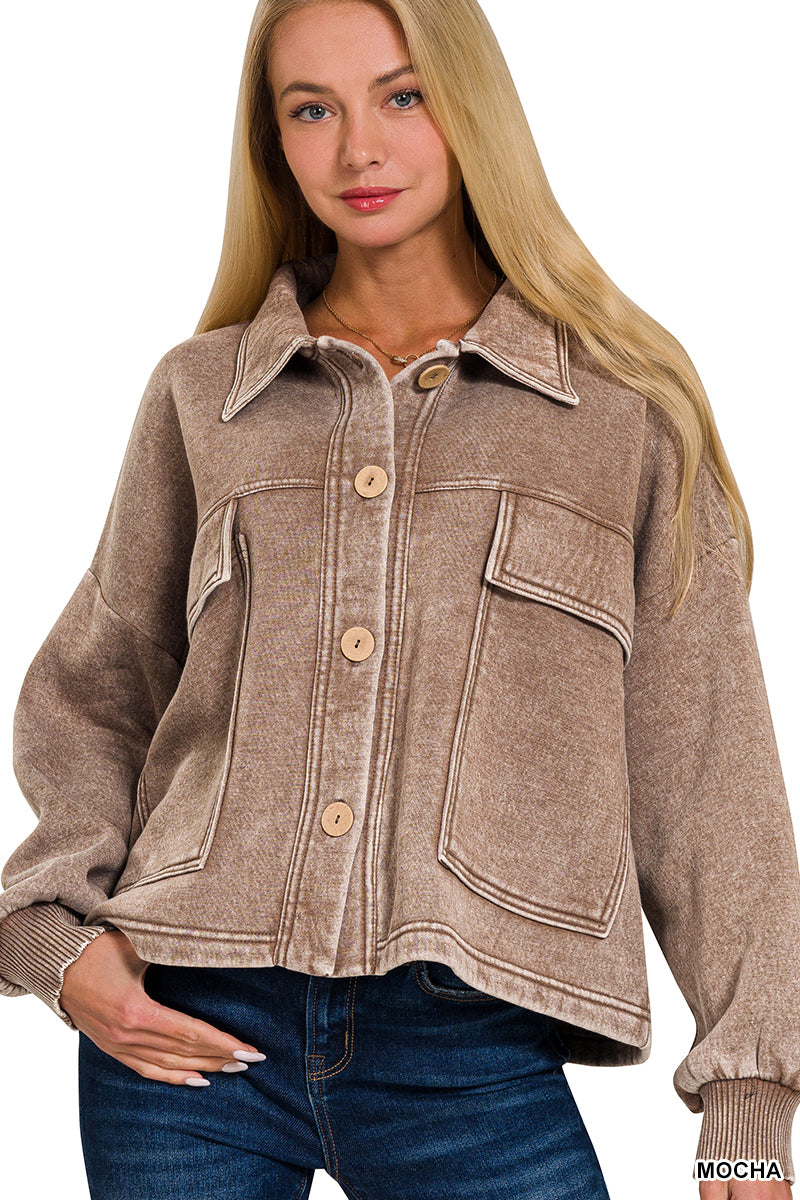 Whiskey River Shacket