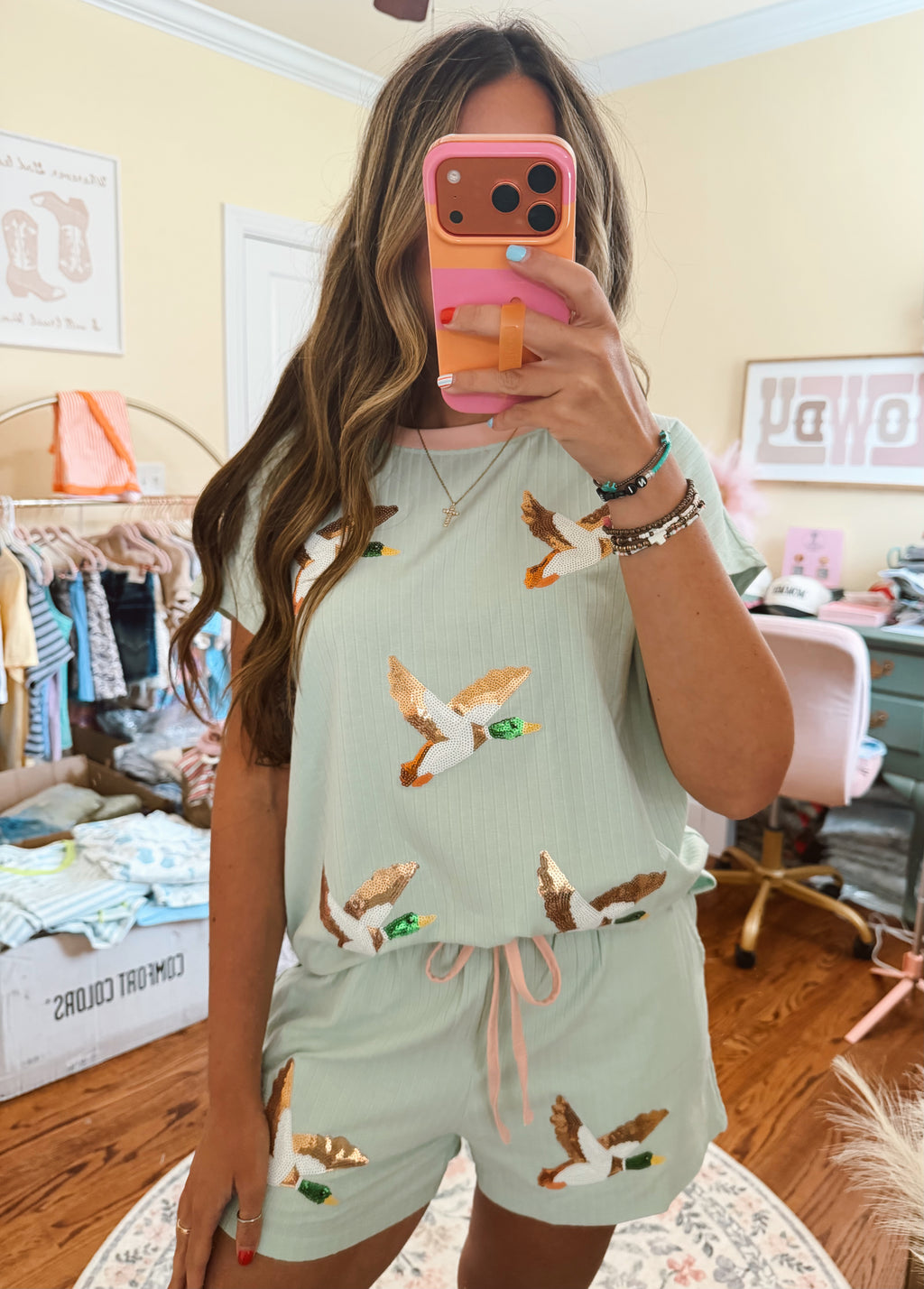 Blush and Mallards Set