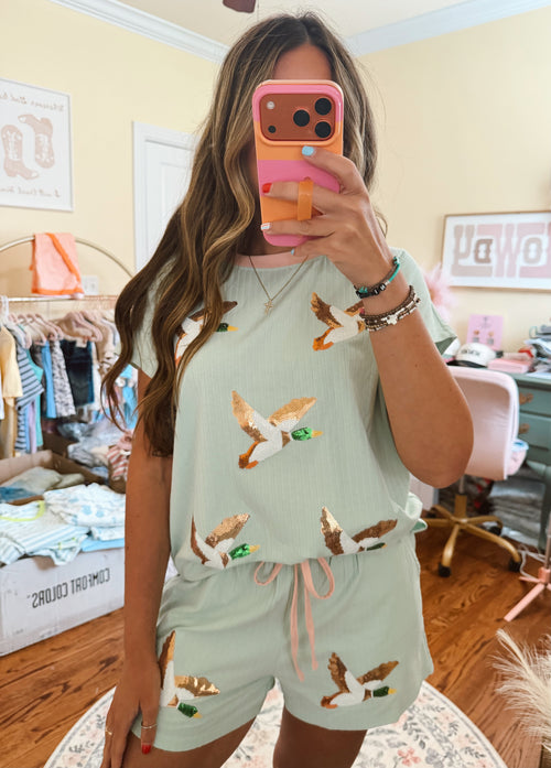 Blush and Mallards Set