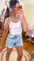 Lace and Grace Floral Top