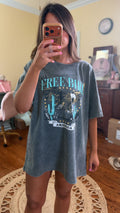 Freebird oversized graphic tee