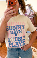 Sunny Days & Double Plays CC Graphic Tee