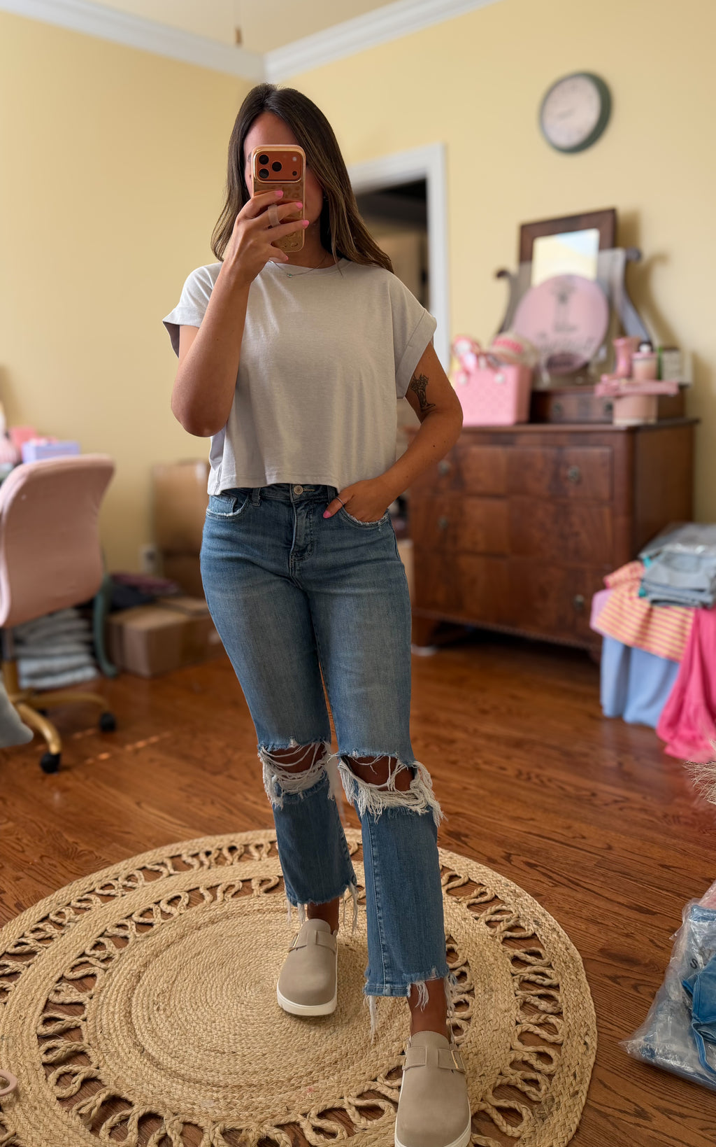 The Effortless Crop Tee
