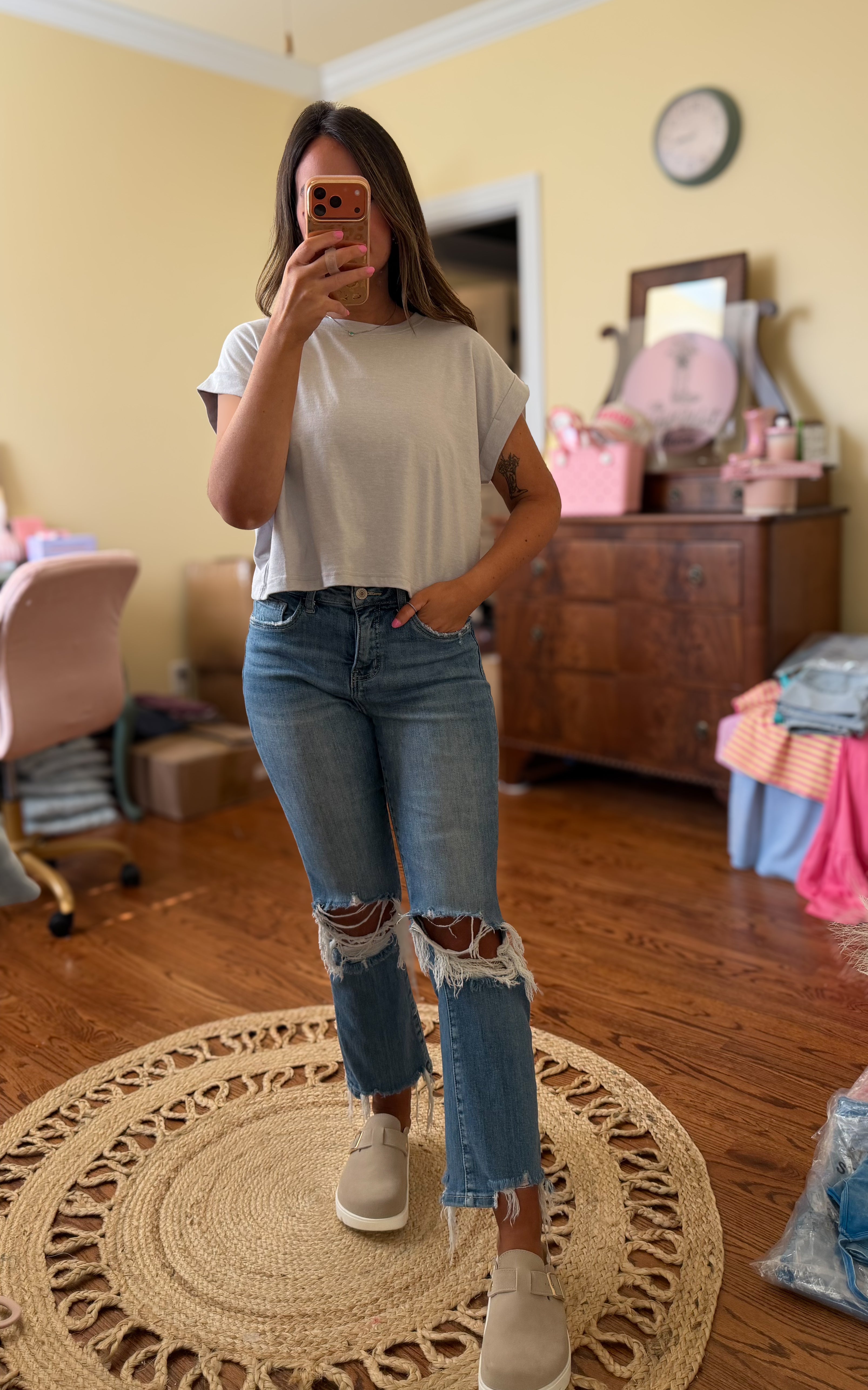 The Effortless Crop Tee