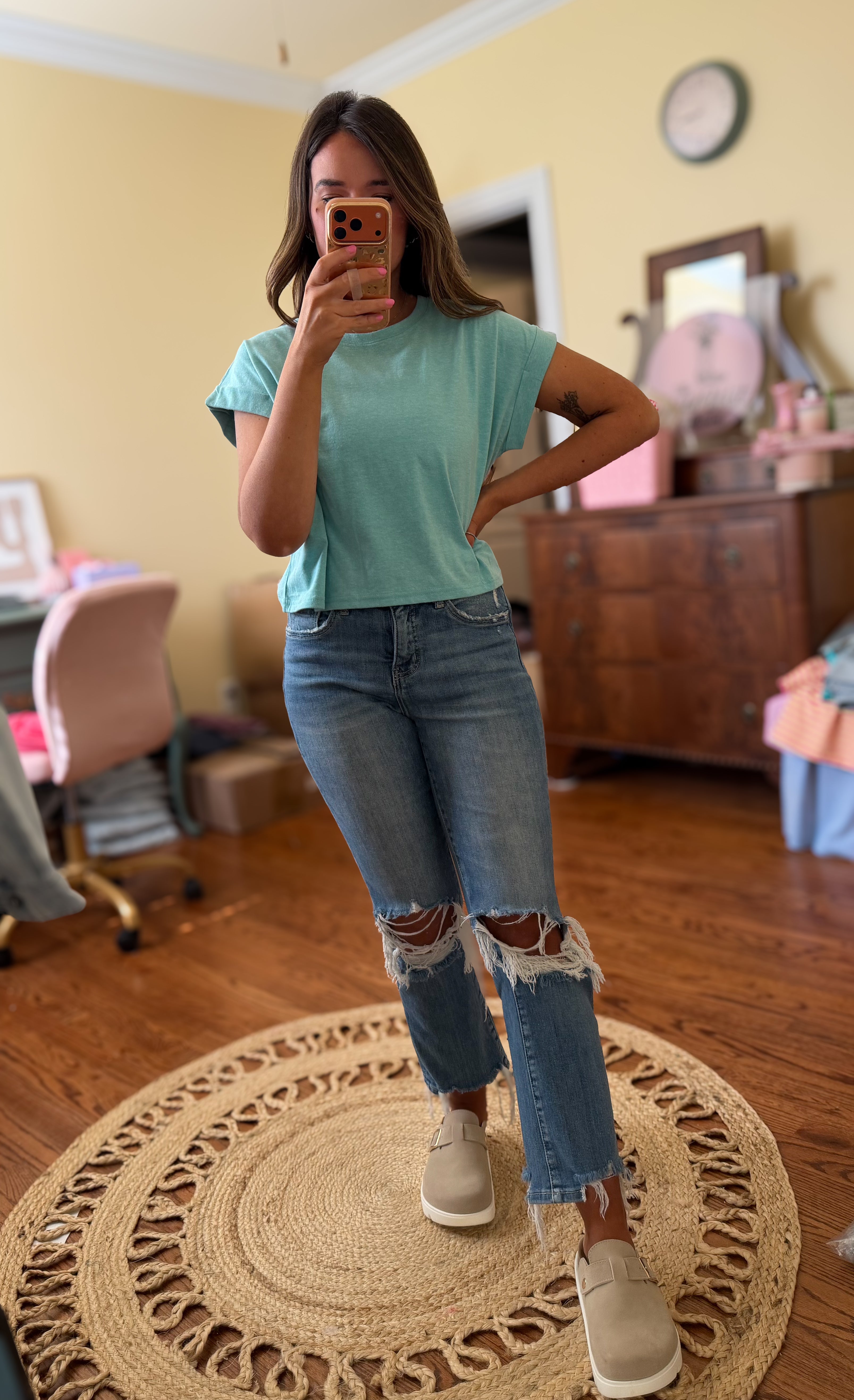 The Effortless Crop Tee