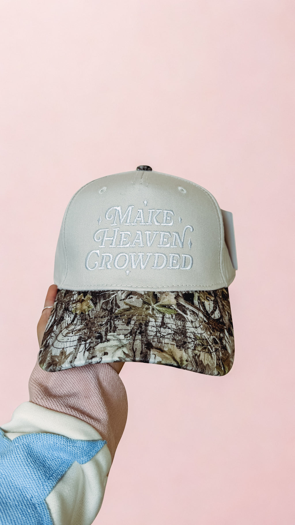 Make Heaven Crowded Hat (two color options)