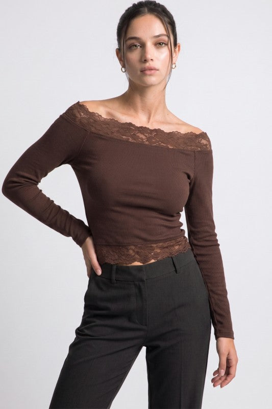 The Sweet Talk Lace Top