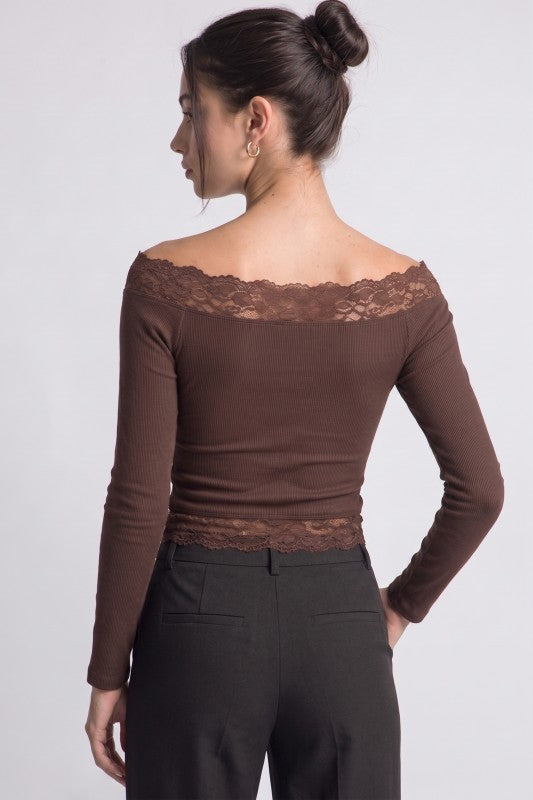The Sweet Talk Lace Top
