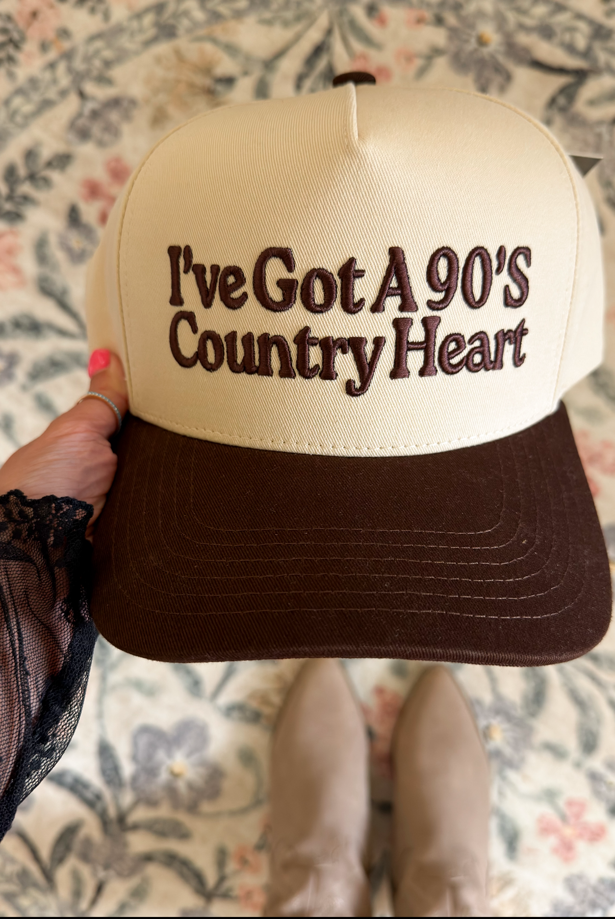 90’s Country Heart Trucker Hat