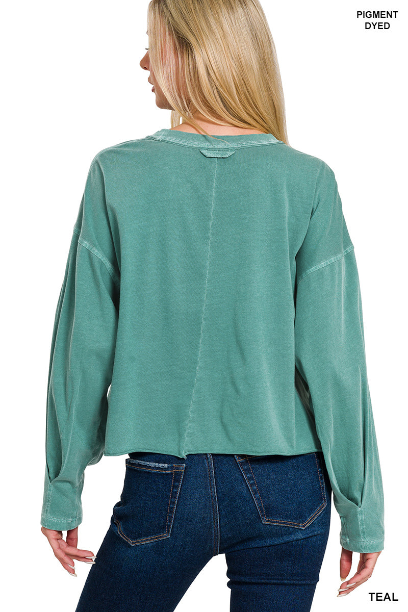The Lived In Basic Long Sleeve Top