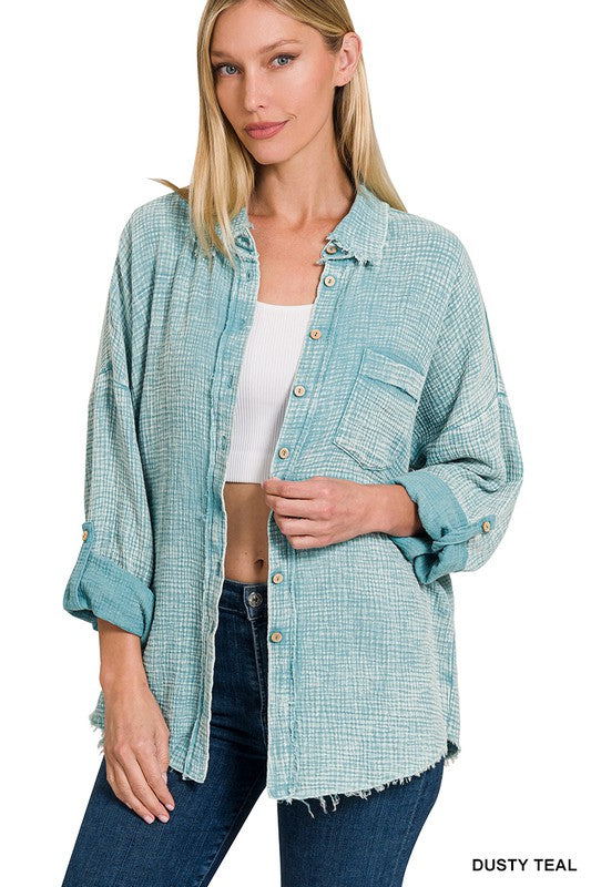 Summer Breeze Button Down Shirt