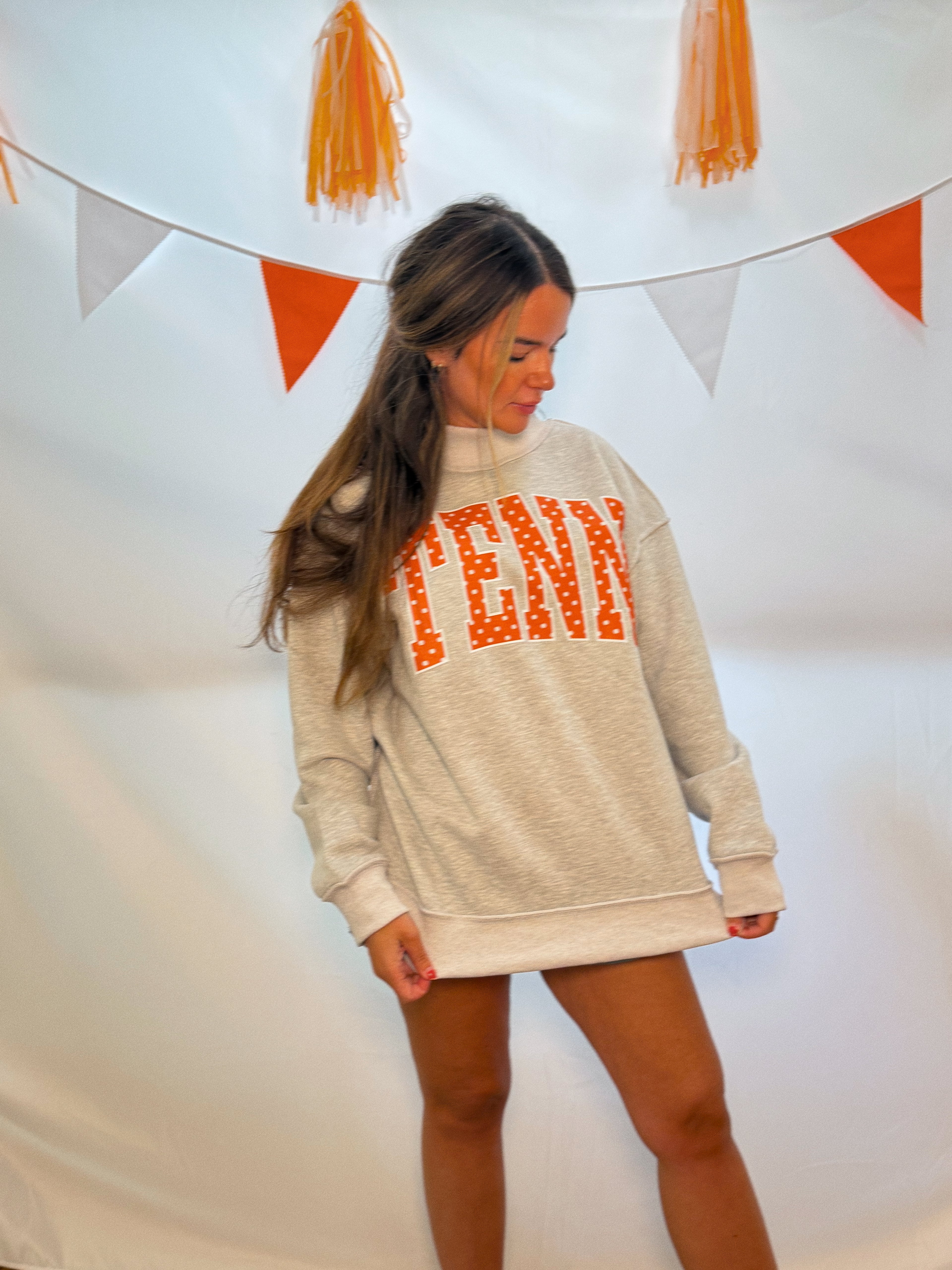 TENN Polka Dot Mockneck