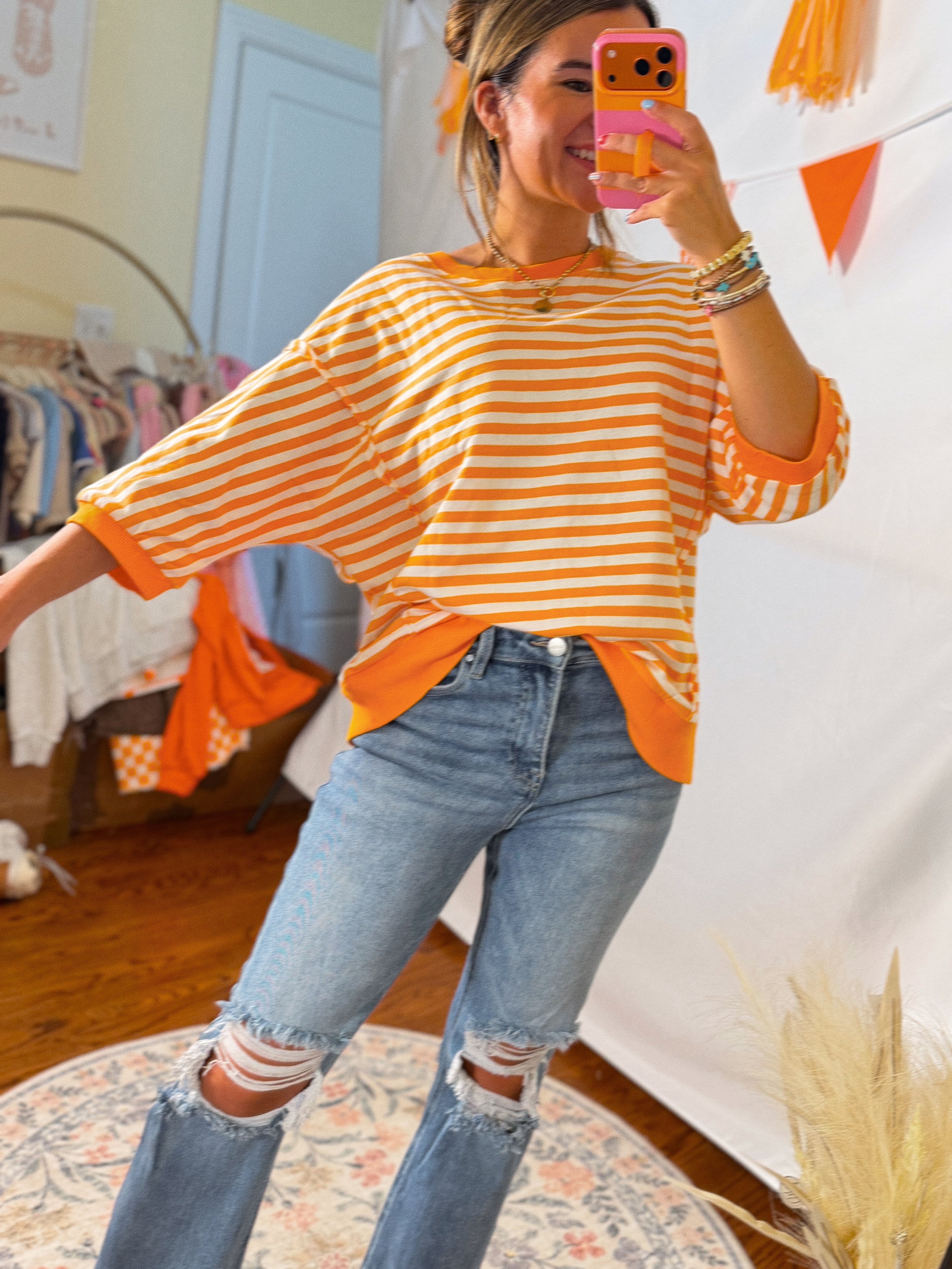 The Volunteer Stripe Top