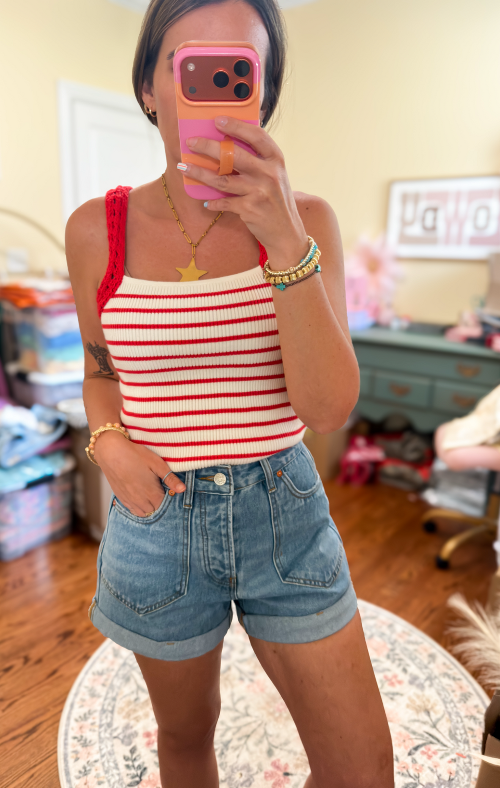 Kickoff Knit Tank