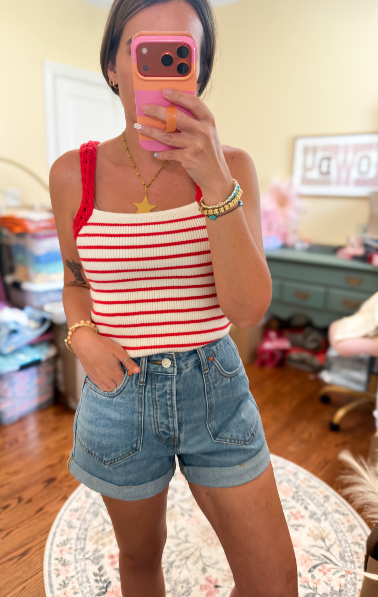 Kickoff Knit Tank